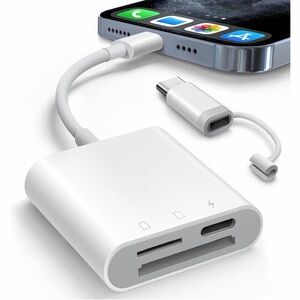 SD card reader for iPhone (lightning port)